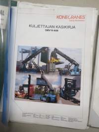 SMV 10-600B - 60-1500B vastapainotrukki, suomenkielinen käyttöohjekirja + englanninkielinen käyttöohjekirja + Volvo Penta 6-7 liter moottori käyttöohjekirja engl kie