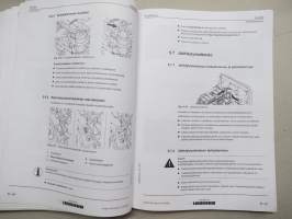 Liebherr A 944 C HD Litronic hydraulinen kaivinkone -käyttöohjekirja sarjanumerosta 29225 lähtien