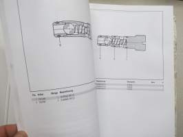 Liebherr A 944 C-LI 196 33000 Litronic Ersatzteilkatalog / Sparte Parts List -hydraulinen kaivinkone, varaosaluettelo