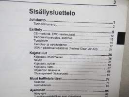 Volvo L150F / L180F / L220F kauhakuormaaja -käyttöohjekirja