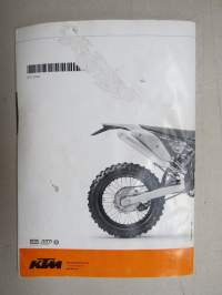 KTM 125 EXC, EXC Six Days / 200 XC, XC-W, EXC / 250 XC, XCW, EXV, EXC Six Days / 300 XC, XC-W, EXC-E, EXC-E Six Days owner´s manual 2008 3211226en -käyttöohjekirja