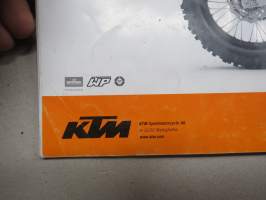 KTM 125 EXC, EXC Six Days / 200 XC, XC-W, EXC / 250 XC, XCW, EXV, EXC Six Days / 300 XC, XC-W, EXC-E, EXC-E Six Days owner´s manual 2008 3211226en -käyttöohjekirja