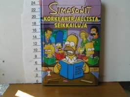 SIMPSON.KORKEAKIRJALLISTA SEIKKAILUJA.  vakitan tarjous helposti paketti. ..S ja  M KOKO   19x36 x60 cm paino 35kg  POSTIMAKSU  5e.