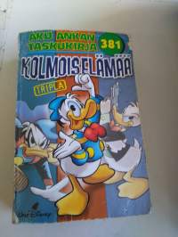 Aku Ankka tripla taskari   381 , kolmoiselämää v.2011