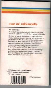 Harlekin romantiikkaa / Avaa ovi rakkaudelle .Helmikuu 93/ Penny Jordan