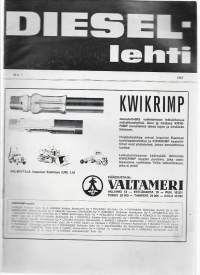 Diesel-lehti 1967 nr 1