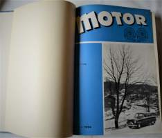 Motor 1-12 sidottu vuosikerta 1954