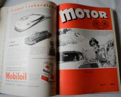 Motor 1-12 sidottu vuosikerta 1954