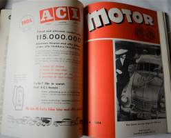 Motor 1-12 sidottu vuosikerta 1954