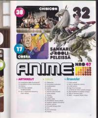 Anime 7/2010 - N:o 47. Suomen suurin anime- ja mangalehti. Katso sisältö kuvasta!