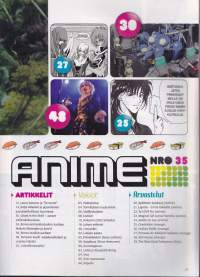 Anime 3/2009 - N:o 35. Suomen suurin anime- ja mangalehti. Katso sisältö kuvasta!