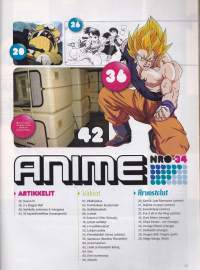 Anime 2/2009 - N:o 34. Suomen suurin anime- ja mangalehti. Katso sisältö kuvasta!