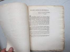 Aqua Medicata Kuppisensi - Quam... publicae cencurae subjiciunt Matthias Baeck, Philosophiae &amp; Medicinae Doctor et Johannes Adolphus Pahlman Nylandus... -väitöskirja