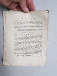 M. Pauli Juusten - Chronicon Episcoporum Finlandensium... Henrico Gabriele Porthan... Jacobus Johannes Lagerström -väitöskirja 1784
