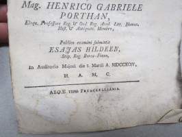 De imperio Hermanrici Ostrogothorum regis 2 -Turun akatemia väitöskirja 1794
