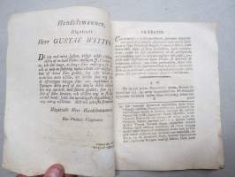 De imperio Hermanrici Ostrogothorum regis 2 -Turun akatemia väitöskirja 1794