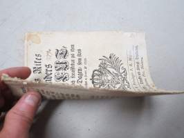 Sweriges Rikes Stånders Beslut... Riks-Dagen 1752 -valtipäivien päätöksiä?, Tukholma 1735