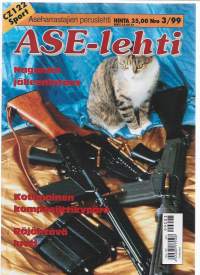 ASE-lehti 1999 nr 3 / kotimainen komposiittikypärä, räjähtävä luoti, nagantin jälleenlataus