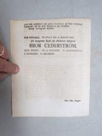 Kongl. Majestets... Circulaire till Samtelige Herrar Regements-Chef för Indelte och Wärfwade... -kiertokirje, Stockholm 1806