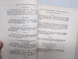 Kongl. Majestets... Circulaire angående tiden till förslagers och räkningars m.m. insändande till KOngliga Collegium -asetus / säädös, Stockholm, 1826