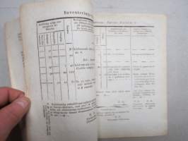 Kongl. Majestets... Instruction för Artillerie-förrådernes styrelse och vård, samt redovisning -asetus / säädös, Stockholm, 1832