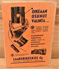 Automiehen käsikirja 1952 maaseudun autoliiton 18 vuosikirja