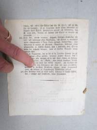 Kongl. Majestets... Circulaire Til Cheferne för Indeldte Regementerne... Insändande af Calcyl öfwer årliga Stats-Anslaget samt... -asetus / säädös, Stockholm, 1695
