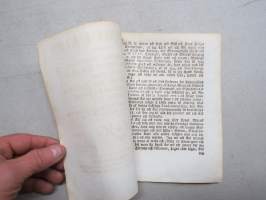 Kongl. Majestets... Formulair Hwarefter Under-Officerare, Corporaler och Manskapet både til Häst och Fot, Skola aflägga Huld- och...-asetus / säädös, Stockholm, 1790