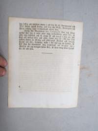 Kongl. Majestets... Formulair Hwarefter Under-Officerare, Corporaler och Manskapet både til Häst och Fot, Skola aflägga Huld- och...-asetus / säädös, Stockholm, 1790