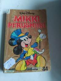 Aku Ankka taskari 64 , mikki perushiiri v. 1982