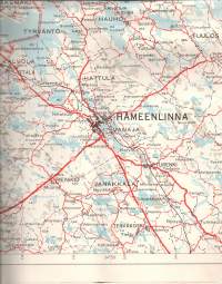 Talousaluekartta Tammermaa. Pirkanmaa
