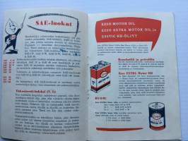 Traktorin huolto Esso voitelu- ja polttoaineilla
