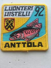 Anttola Luonteri uistelu -92 - Kangasmerkki