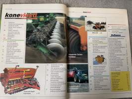 Koneviesti 2004 nr 3 - Amazone Catros -lautasmuokkain,Lannanlevityksen tekniikat: hävityksestä hyödyntämiseen,Bioenergia-sivut,Wille 855B-ei vain taajamatraktori,ym.