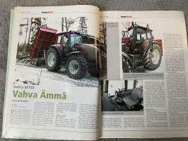 Koneviesti 2004 nr 4 - Valtra M150 Nelisylinterinen vahvemmasta päästä, Karko-vaihtolavavaunu sopii urakointiin ja maanviljelyyn, ym.