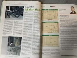 Koneviesti 2004 nr 4 - Valtra M150 Nelisylinterinen vahvemmasta päästä, Karko-vaihtolavavaunu sopii urakointiin ja maanviljelyyn, ym.