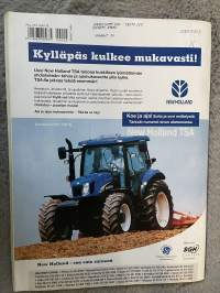 Koneviesti 2004 nr 4 - Valtra M150 Nelisylinterinen vahvemmasta päästä, Karko-vaihtolavavaunu sopii urakointiin ja maanviljelyyn, ym.