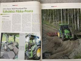 Koneviesti 2004 nr 13 - Nisulan ja Ponssen energiapuu-kourat, Sikalan ruokintakyselyn tulokset, osa 1, Kokeilussa JD 5820 Ominaisuuksia kompaktissa paketissa, ym.