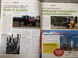 Koneviesti 2004 nr 17 - Robogas: Oma biovoimala pihan perälle?, Uutuuspuimurit esittelyssä Sampo 3045C, Claas Dominator 150 Hydro, Metrak Eko-aisaava katkokone, ym.