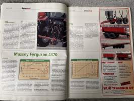 Koneviesti 2003 nr 2 - Kun pakkanen kiusaa: Lämminilmakehitin apuun, Kokeilussa Massey Ferguson 4370, Jonsered SM 2196 - Vannesaha: Ei vähättelemistä, ym.
