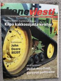 Koneviesti 2003 nr 3 - Traktoreiden markkinasuoritus: Kilpa kakkossijasta kiristyy, Esittelyssä John Deere 8020T, Uudet moottorit, parempi polttoaine, ym.