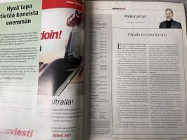 Koneviesti 2003 nr 3 - Traktoreiden markkinasuoritus: Kilpa kakkossijasta kiristyy, Esittelyssä John Deere 8020T, Uudet moottorit, parempi polttoaine, ym.