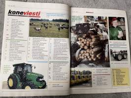 Koneviesti 2003 nr 3 - Traktoreiden markkinasuoritus: Kilpa kakkossijasta kiristyy, Esittelyssä John Deere 8020T, Uudet moottorit, parempi polttoaine, ym.