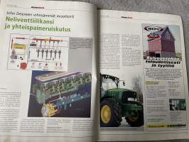 Koneviesti 2003 nr 3 - Traktoreiden markkinasuoritus: Kilpa kakkossijasta kiristyy, Esittelyssä John Deere 8020T, Uudet moottorit, parempi polttoaine, ym.