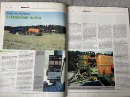 Koneviesti 2003 nr 8 - Esittelyssä Massey Ferguson 6400- ja 7400-sarjat, Wille on yhä taajama-traktoreiden ykkönen, Irlantilaista tehokkuutta, ym.