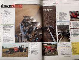 Koneviesti 2003 nr 9 - Suuri muokkausteema -markkinat,menetelmät, koneet,Uutuudet Maxpo- ja Intermat -näyttelyssä, Hyödylliset vinkit käytetyn puimurin ostajalle,ym.