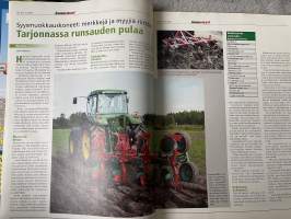 Koneviesti 2003 nr 9 - Suuri muokkausteema -markkinat,menetelmät, koneet,Uutuudet Maxpo- ja Intermat -näyttelyssä, Hyödylliset vinkit käytetyn puimurin ostajalle,ym.