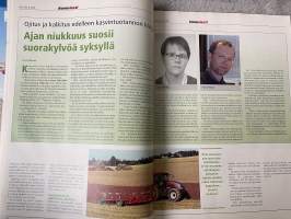 Koneviesti 2003 nr 9 - Suuri muokkausteema -markkinat,menetelmät, koneet,Uutuudet Maxpo- ja Intermat -näyttelyssä, Hyödylliset vinkit käytetyn puimurin ostajalle,ym.