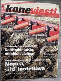 Koneviesti 2003 nr 17 - A-faber kyntömuokkari - Kohtuuhintaista muokkaustehoa, Kokeilussa Moipu 400E-energiapuukoura, Bioenergia sivut, ym.