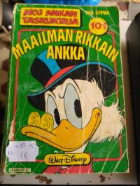 Aku Ankka taskari 101 maailman rikkain ankka  v. 1987